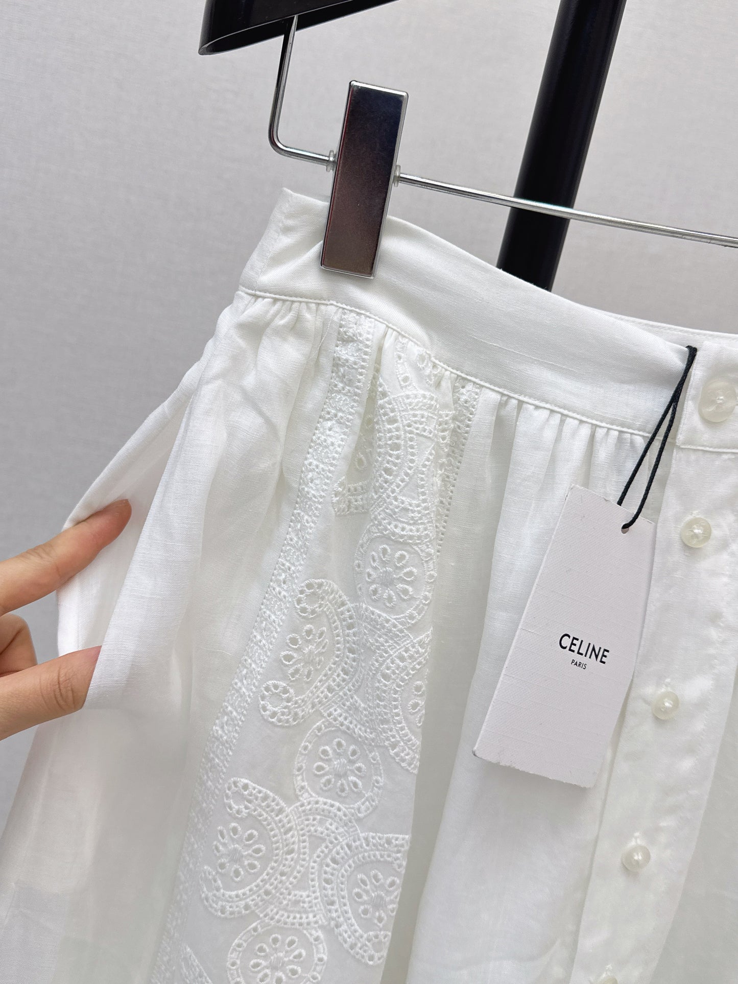 26SS NEW hollow jacquard skirts