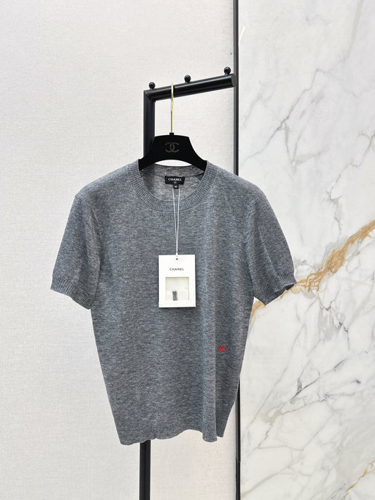 26SS NEW knitted short sleeve sweater