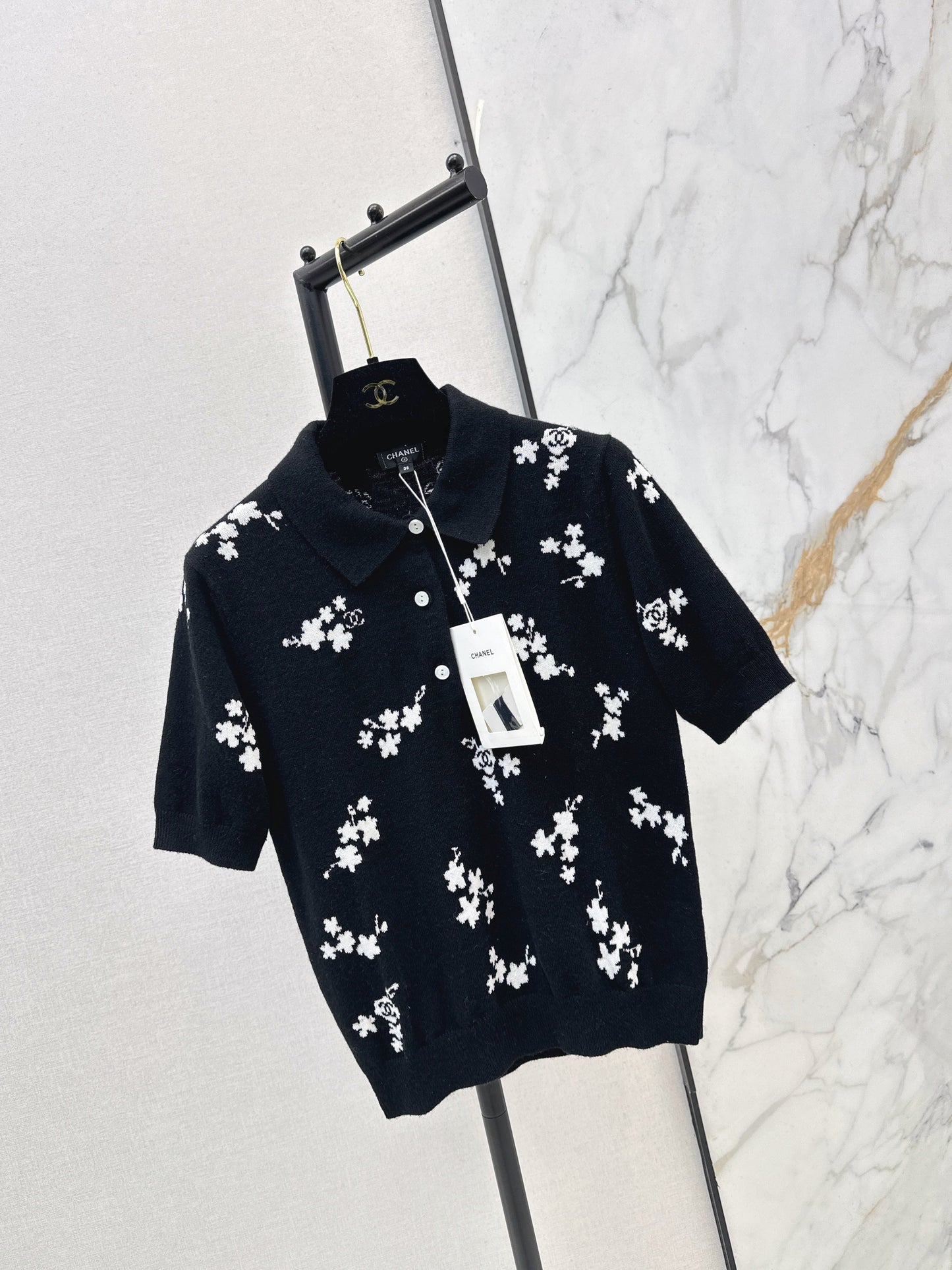 26SS NEW jacquard knitted sweater