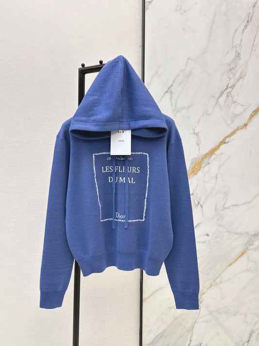26SS NEW hooded knitted sweater