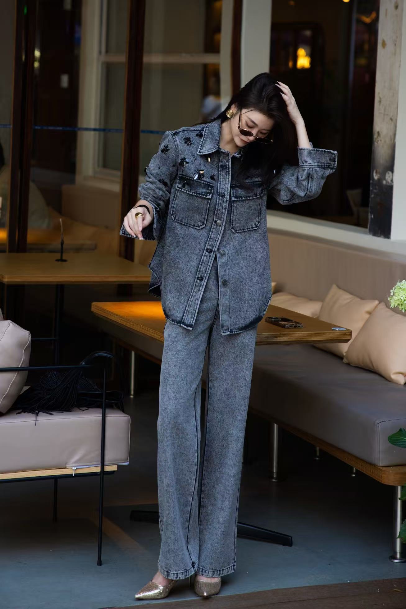 26SS NEW denim outfit sets