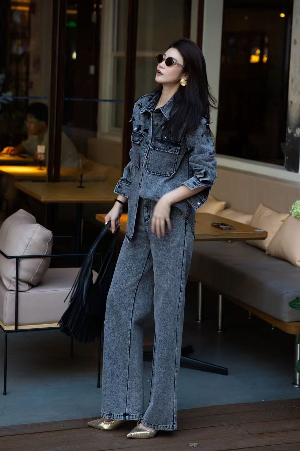 26SS NEW denim outfit sets