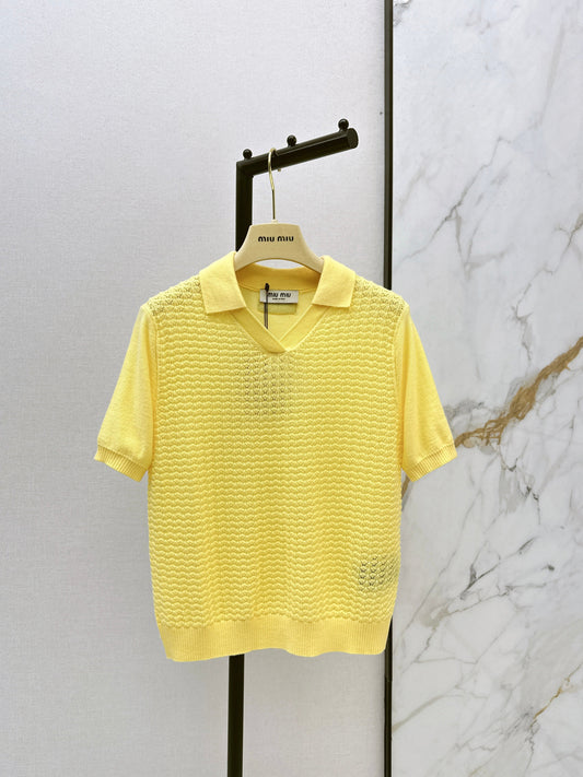 26SS NEW polo knitted sweater