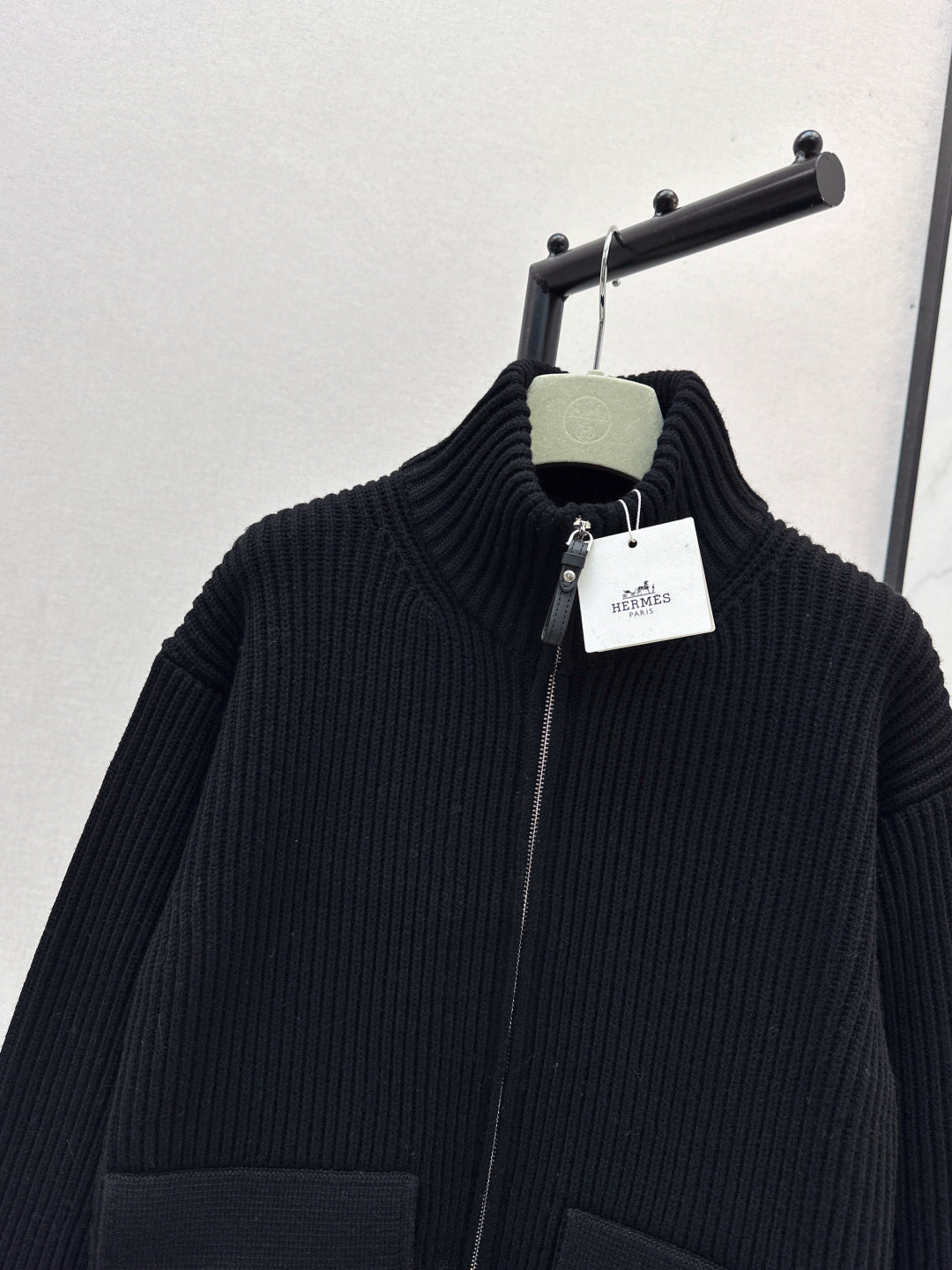 🔥Highest Quality🔥26SS NEW Classic H pattern decorative pocket wool knitted cardigan