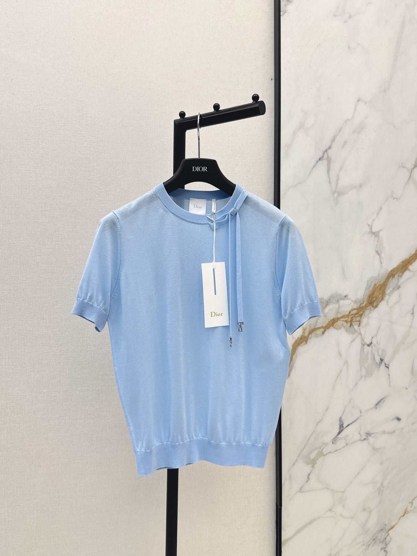 26SS NEW knitted short sleeve sweater