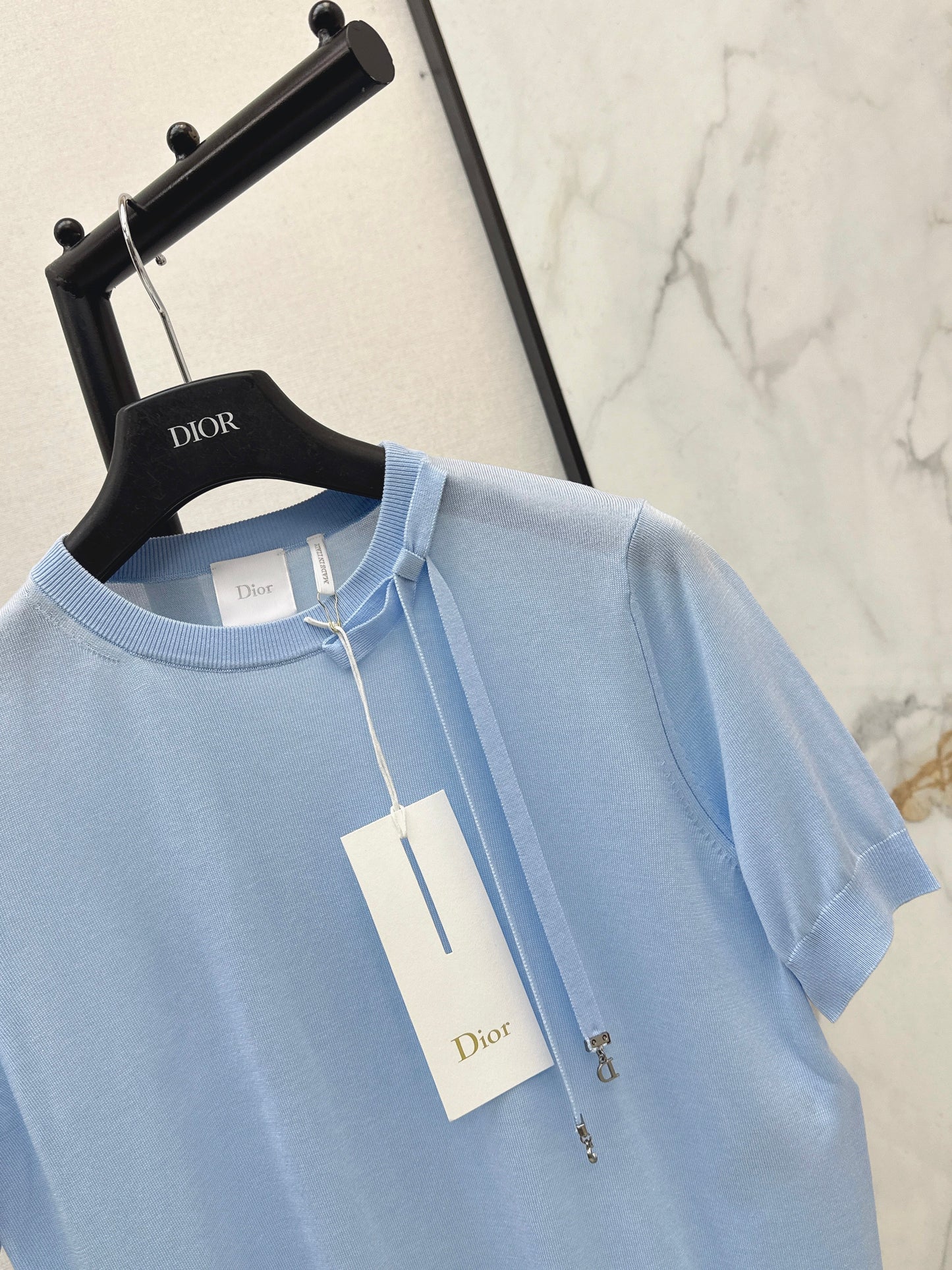 26SS NEW knitted short sleeve sweater