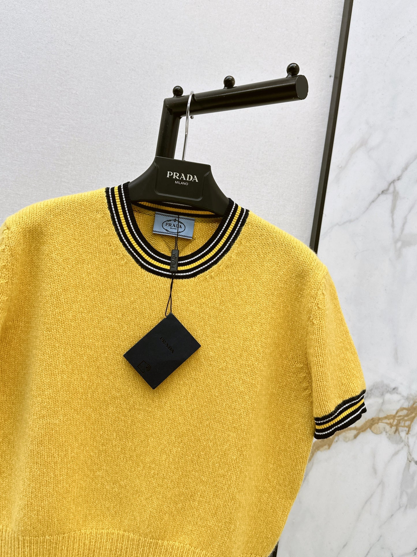 26SS NEW short sleeve knitted sweater