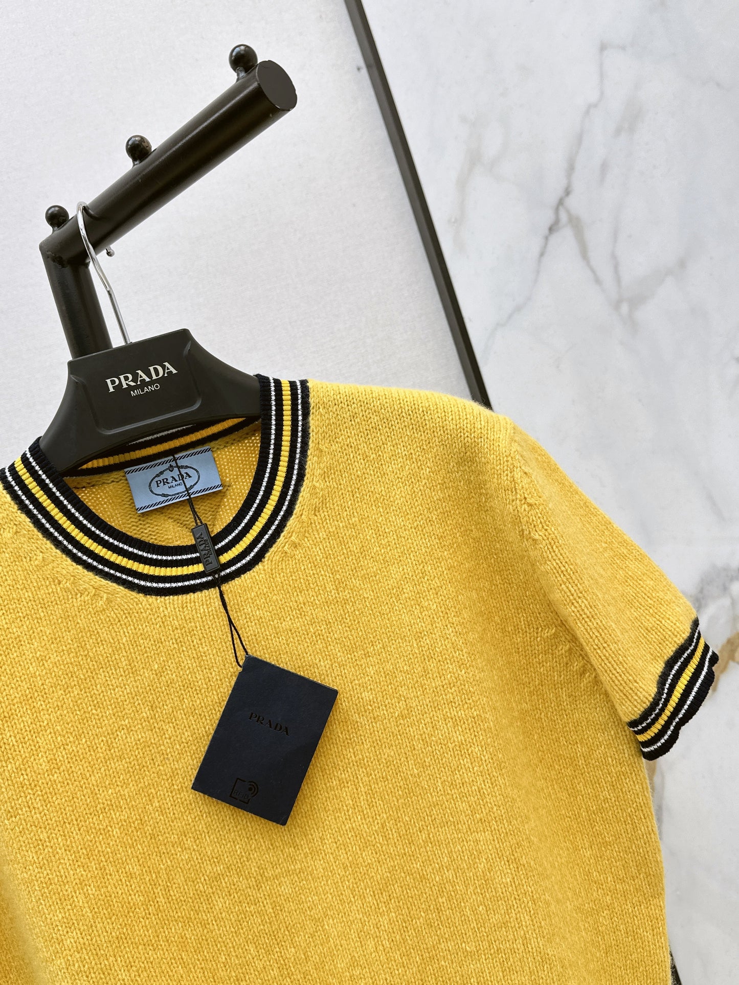 26SS NEW short sleeve knitted sweater