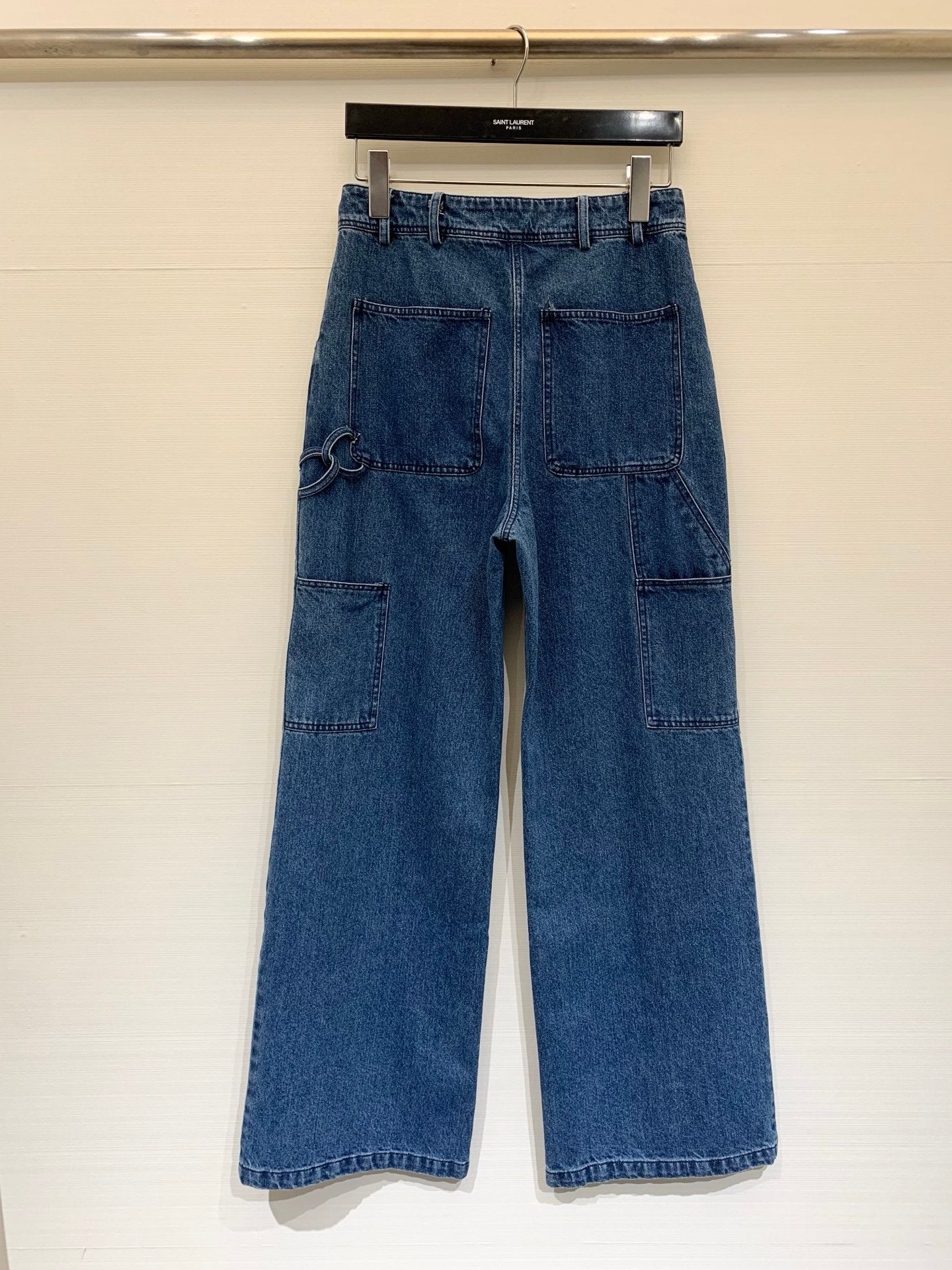 🔥Höchste Qualität🔥26SS NEUER heißer Stil Advanced Custom Distressed Washed Blue Straight Jeans