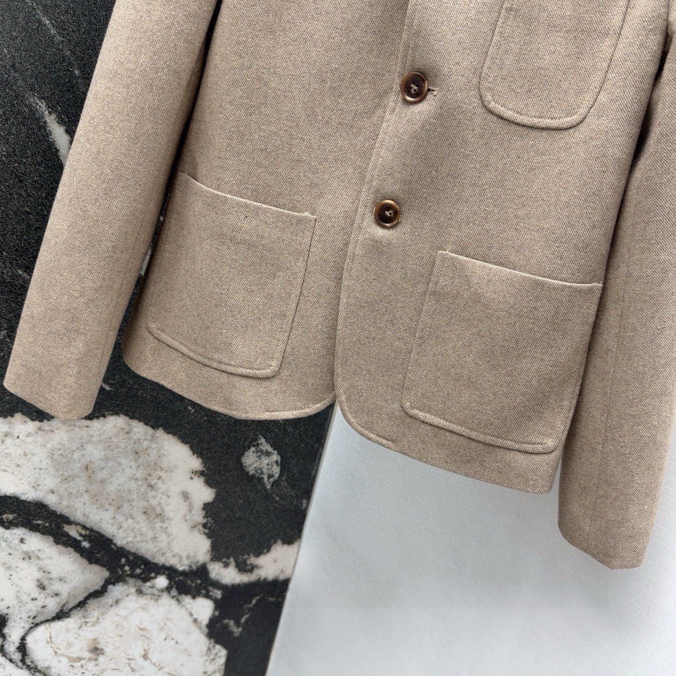 🔥Highest Quality🔥26SS NEW Minimalist and high-end stand-up collar jacket