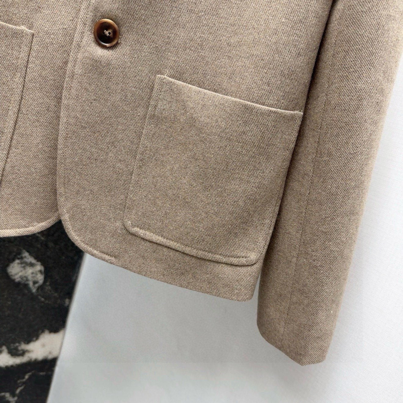 🔥Highest Quality🔥26SS NEW Minimalist and high-end stand-up collar jacket