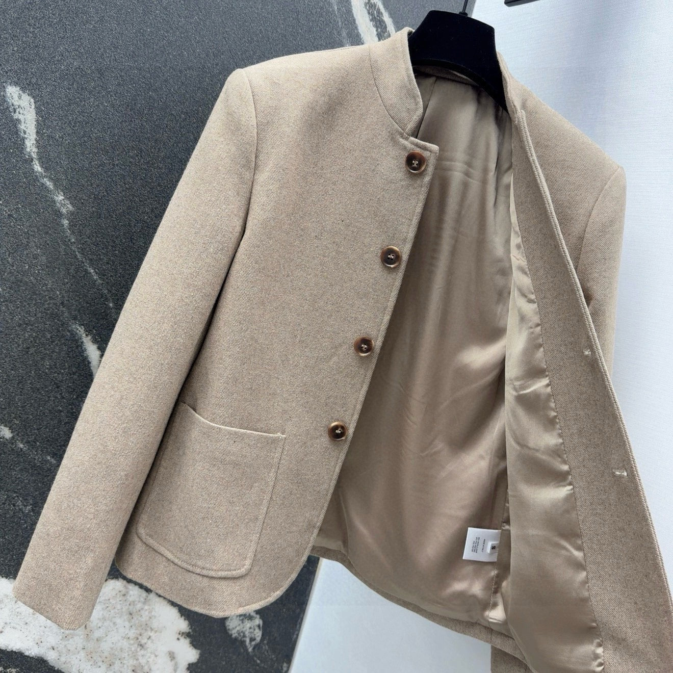 🔥Highest Quality🔥26SS NEW Minimalist and high-end stand-up collar jacket
