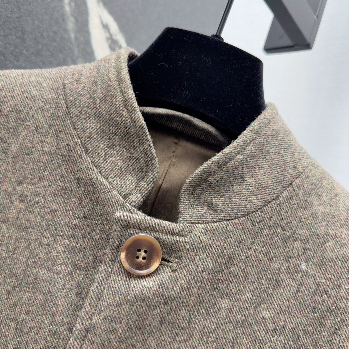 26SS NEW Minimalist and high-end stand-up collar jacket