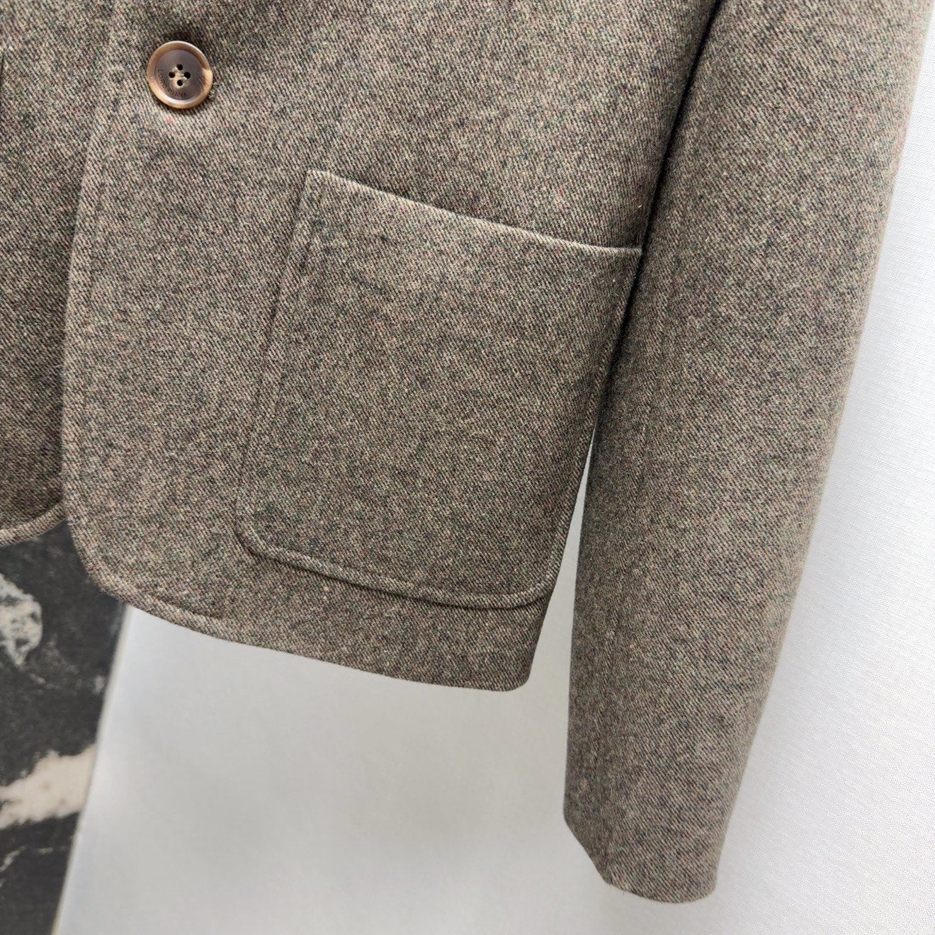 26SS NEW Minimalist and high-end stand-up collar jacket