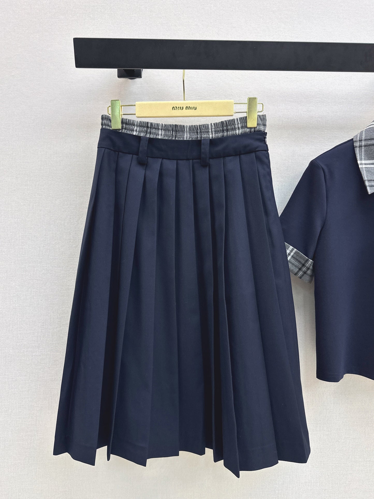 26SS NEW polo shirt+pleated skirts