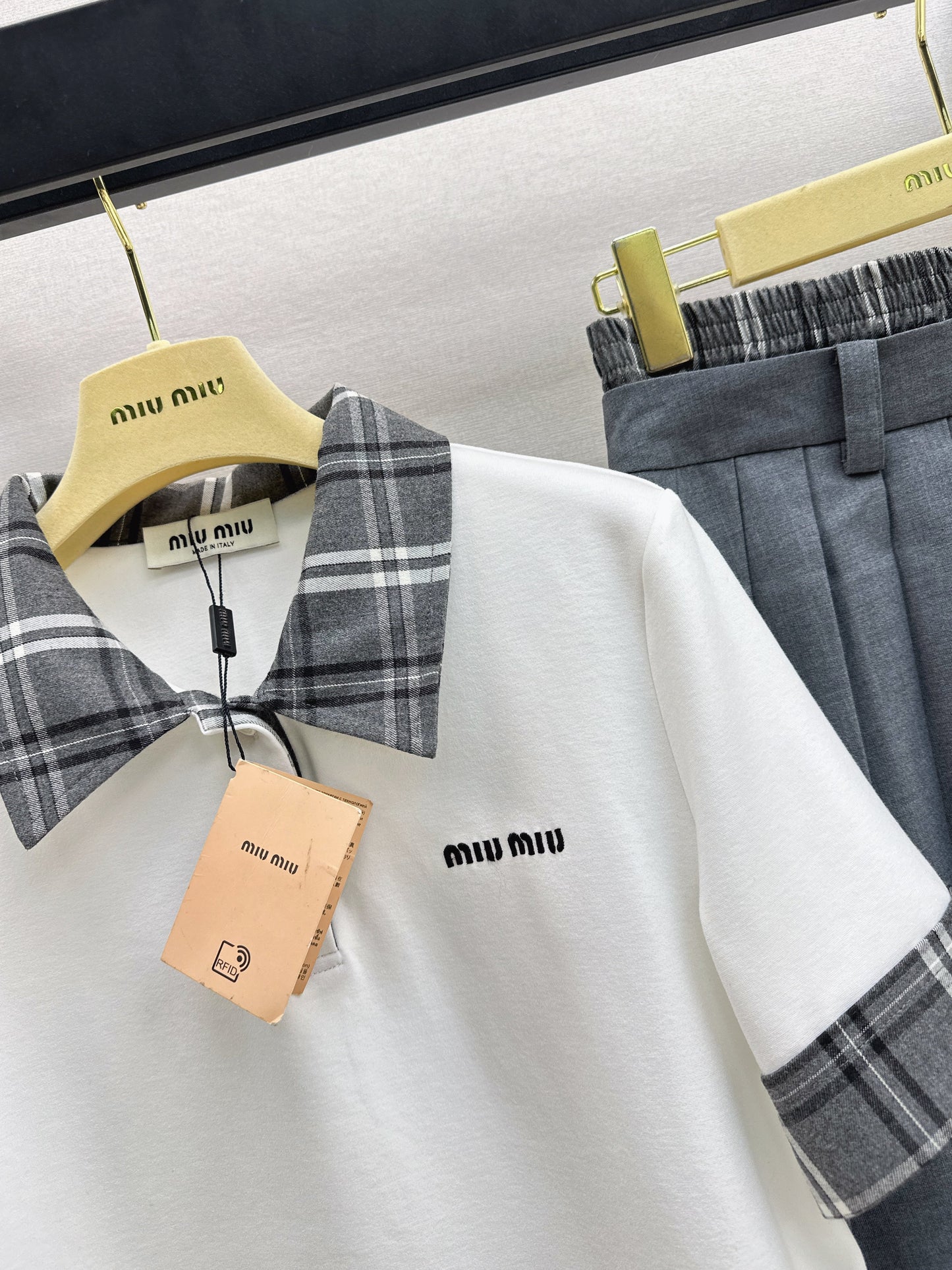 26SS NEW polo shirt+pleated skirts