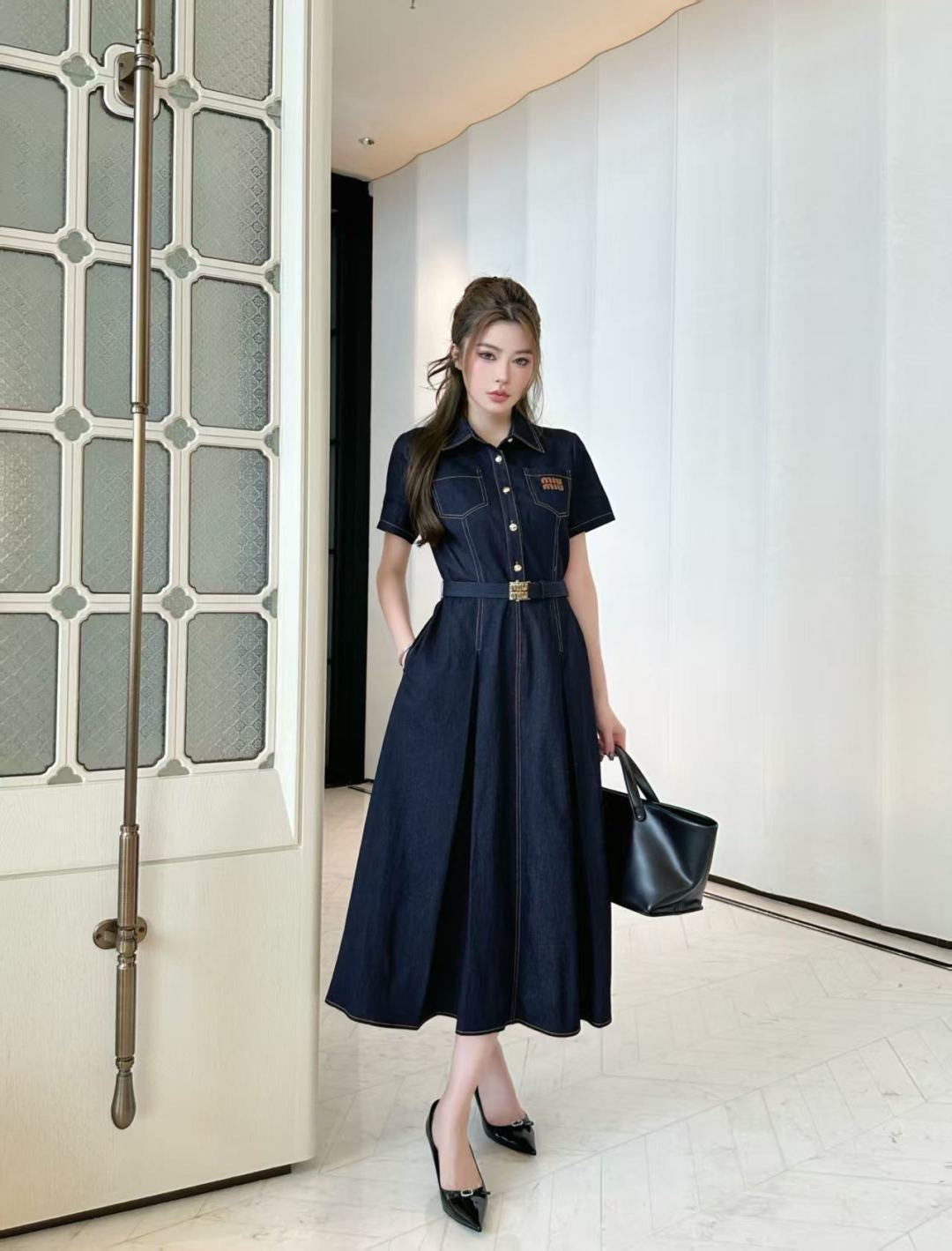 26SS NEW denim dress