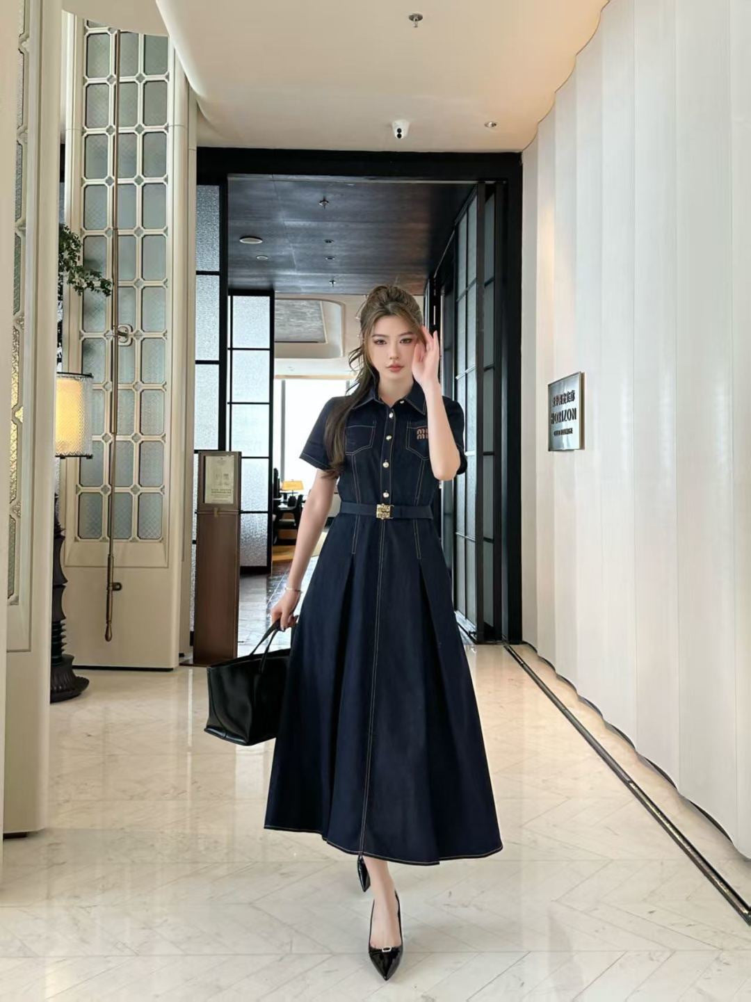 26SS NEW denim dress