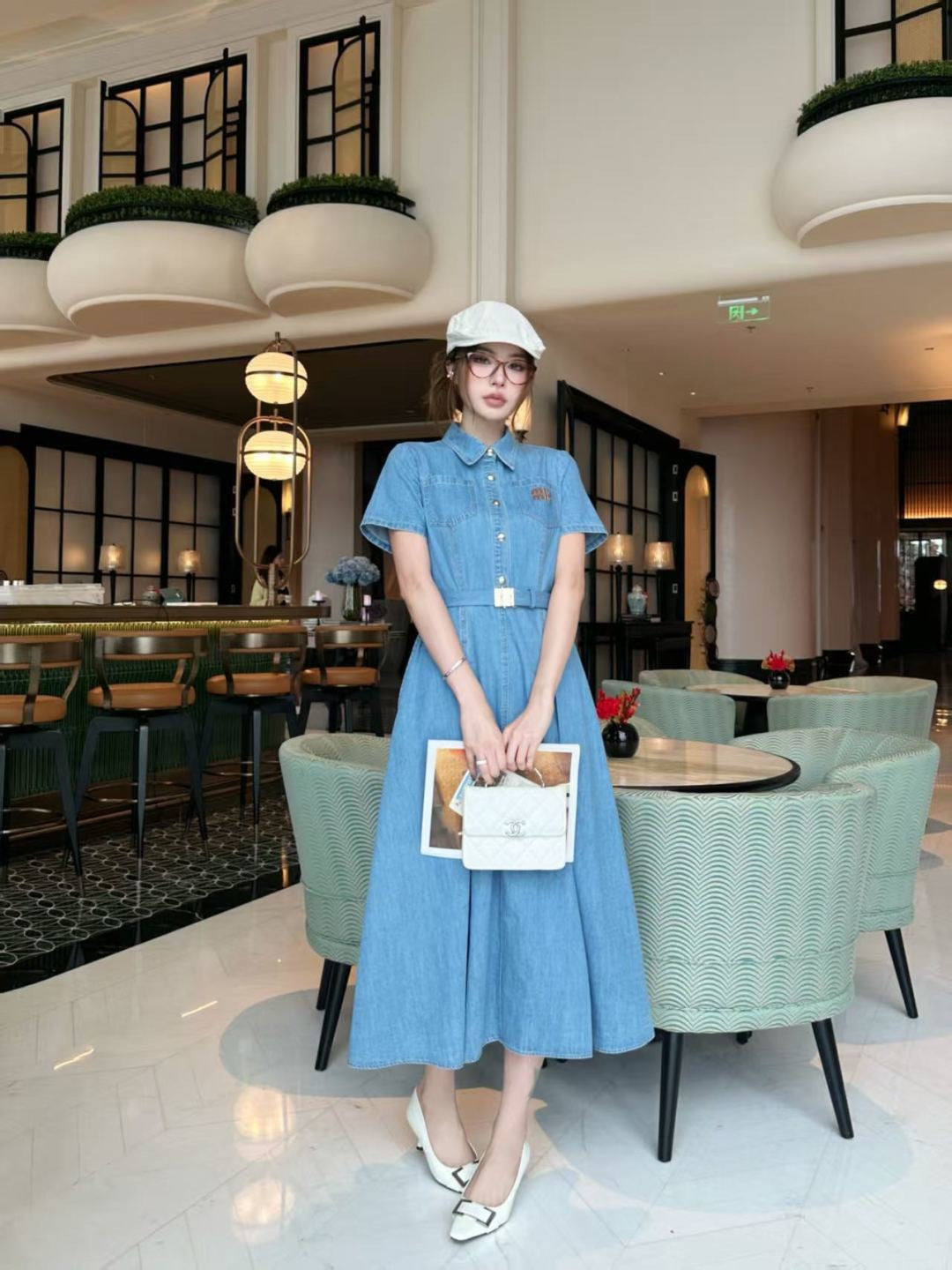 26SS NEW denim dress