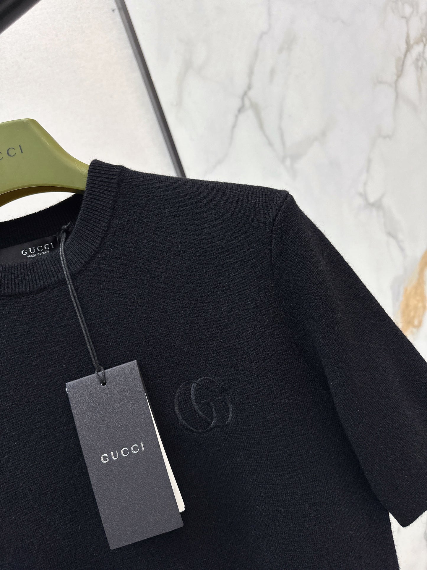 26SS NEUER Woll-Kurzarmpullover