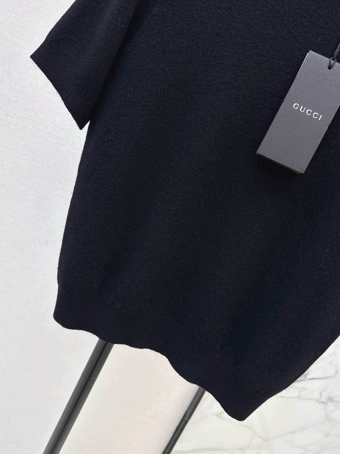 26SS NEUER Woll-Kurzarmpullover
