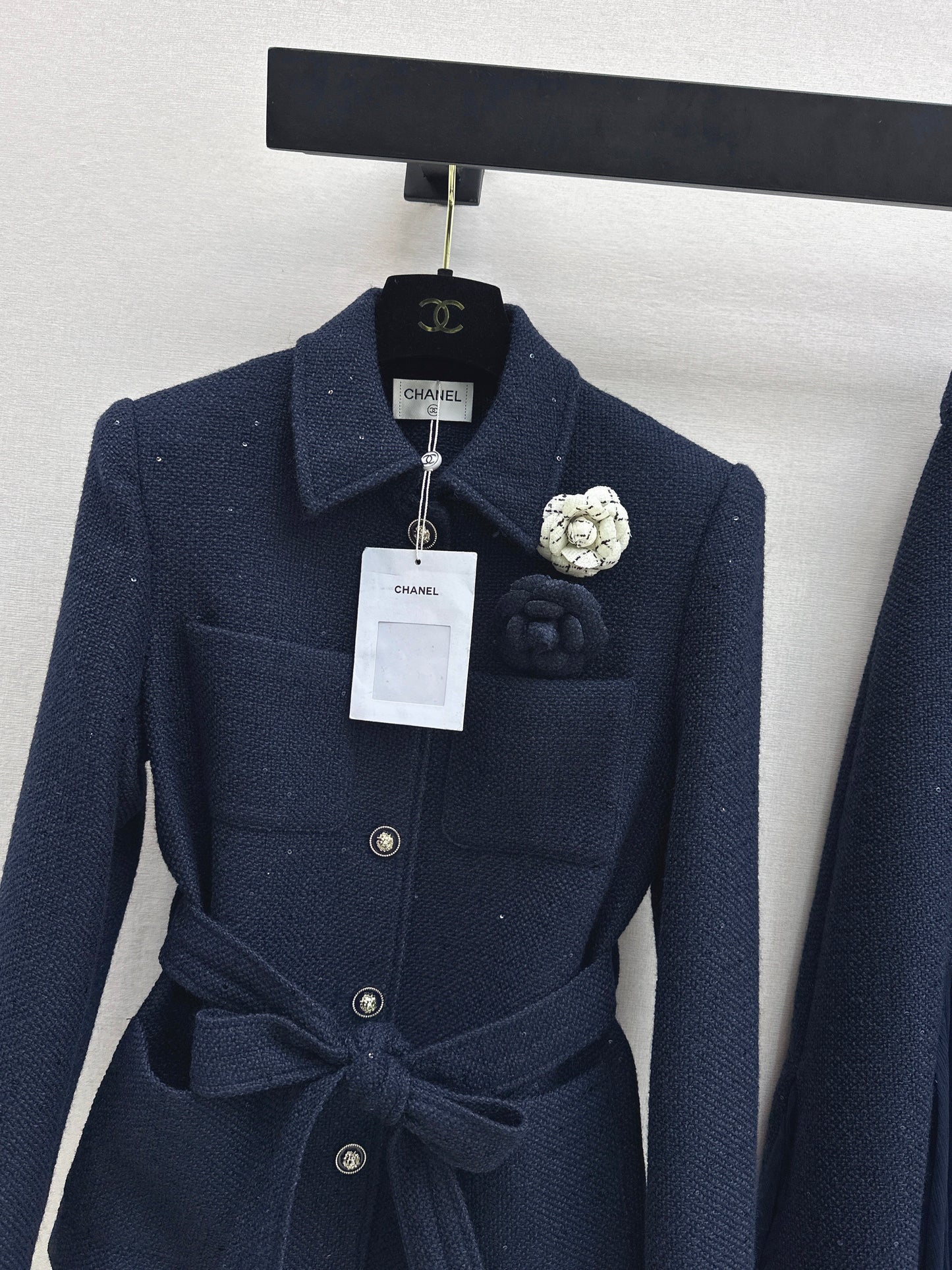 26SS NEW 3d floral woven jacket