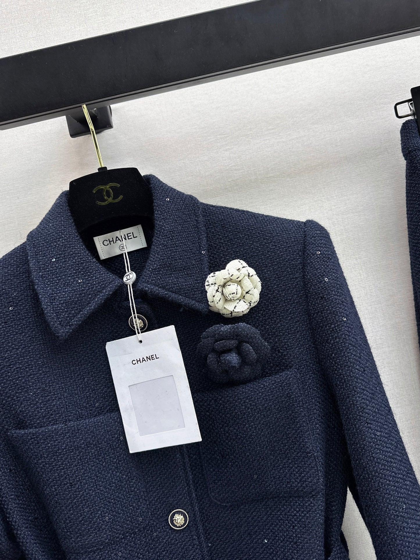 26SS NEW 3d floral woven jacket