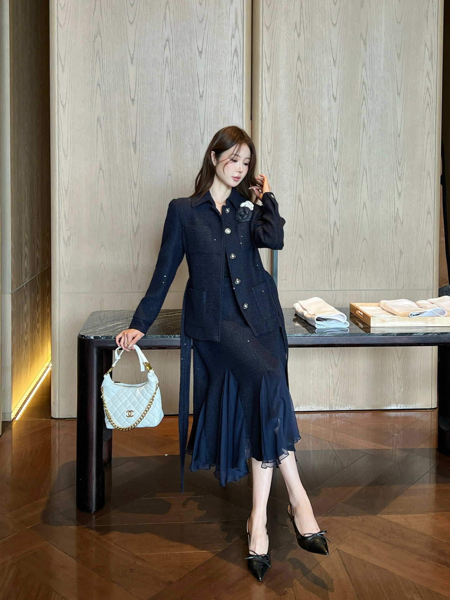 26SS NEW contract mesh skirts