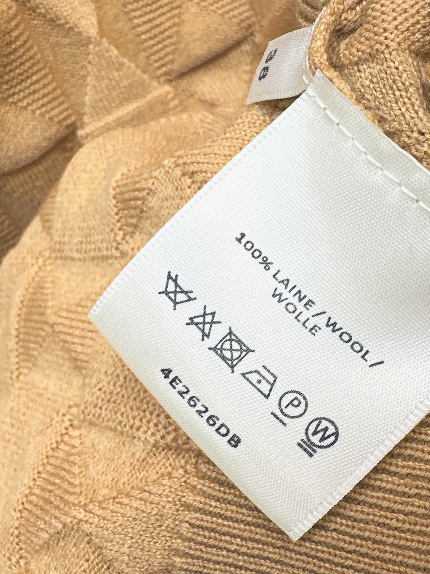 26SS NEW wool knitted short sleeve sweater