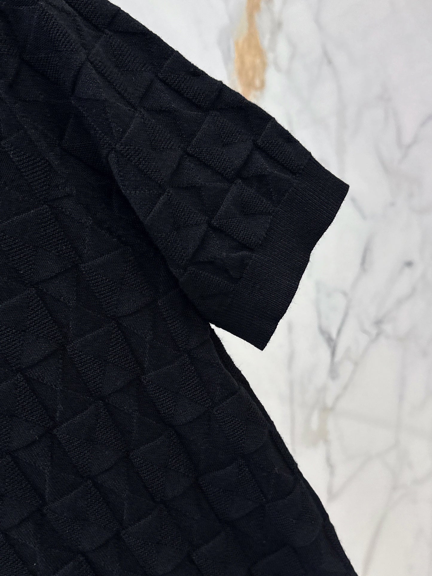 26SS NEW wool knitted short sleeve sweater