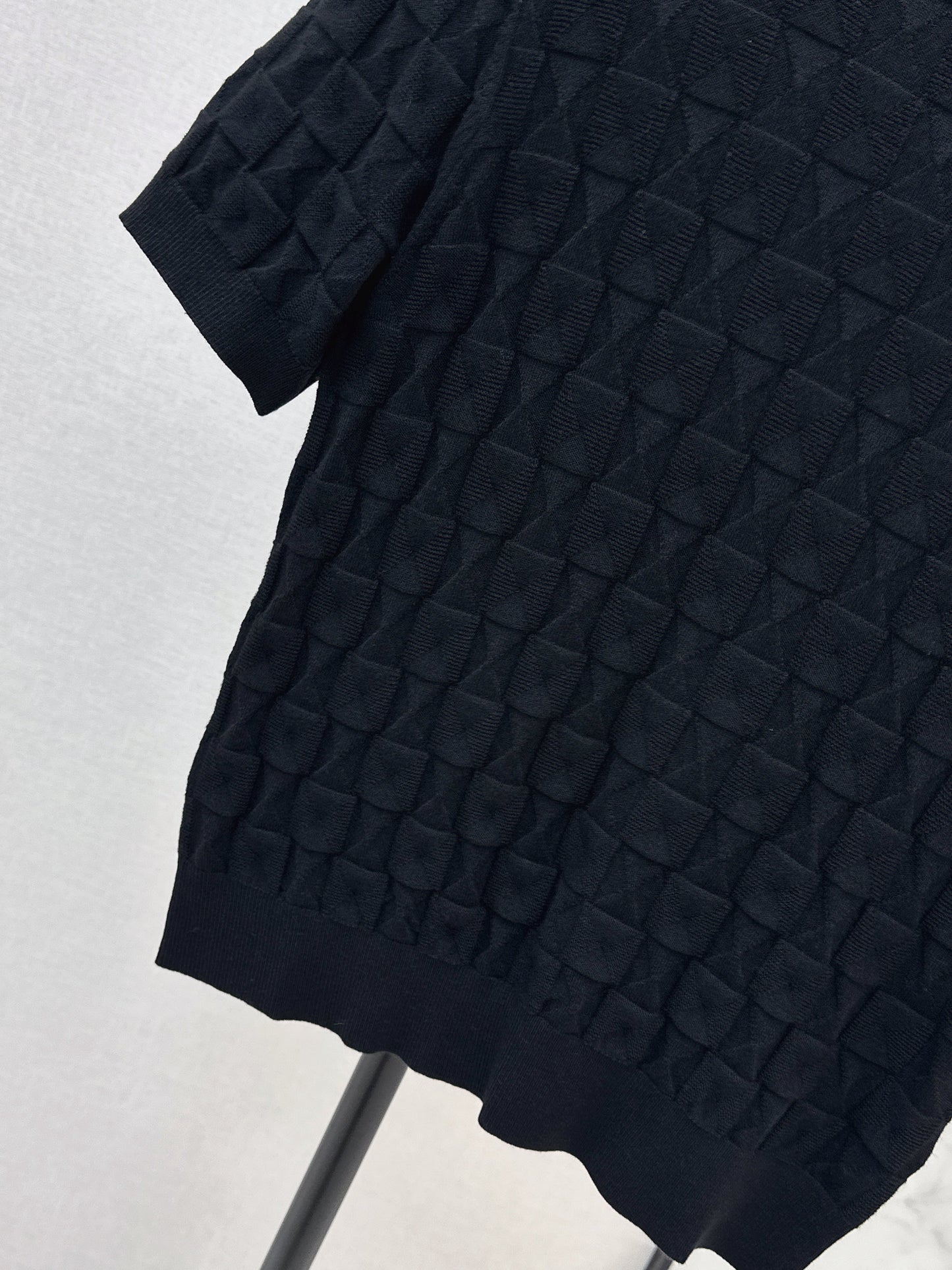 26SS NEW wool knitted short sleeve sweater