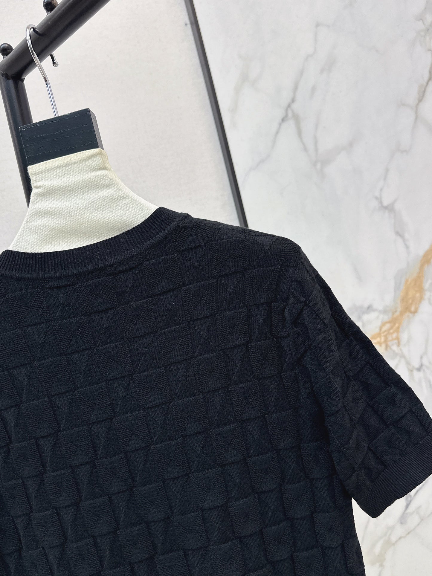 26SS NEW wool knitted short sleeve sweater