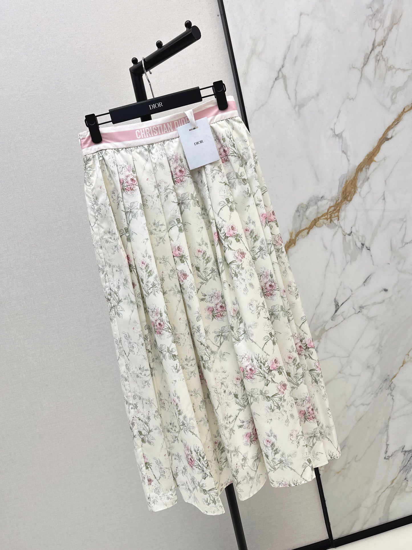 26SS NEW print pleated skirts