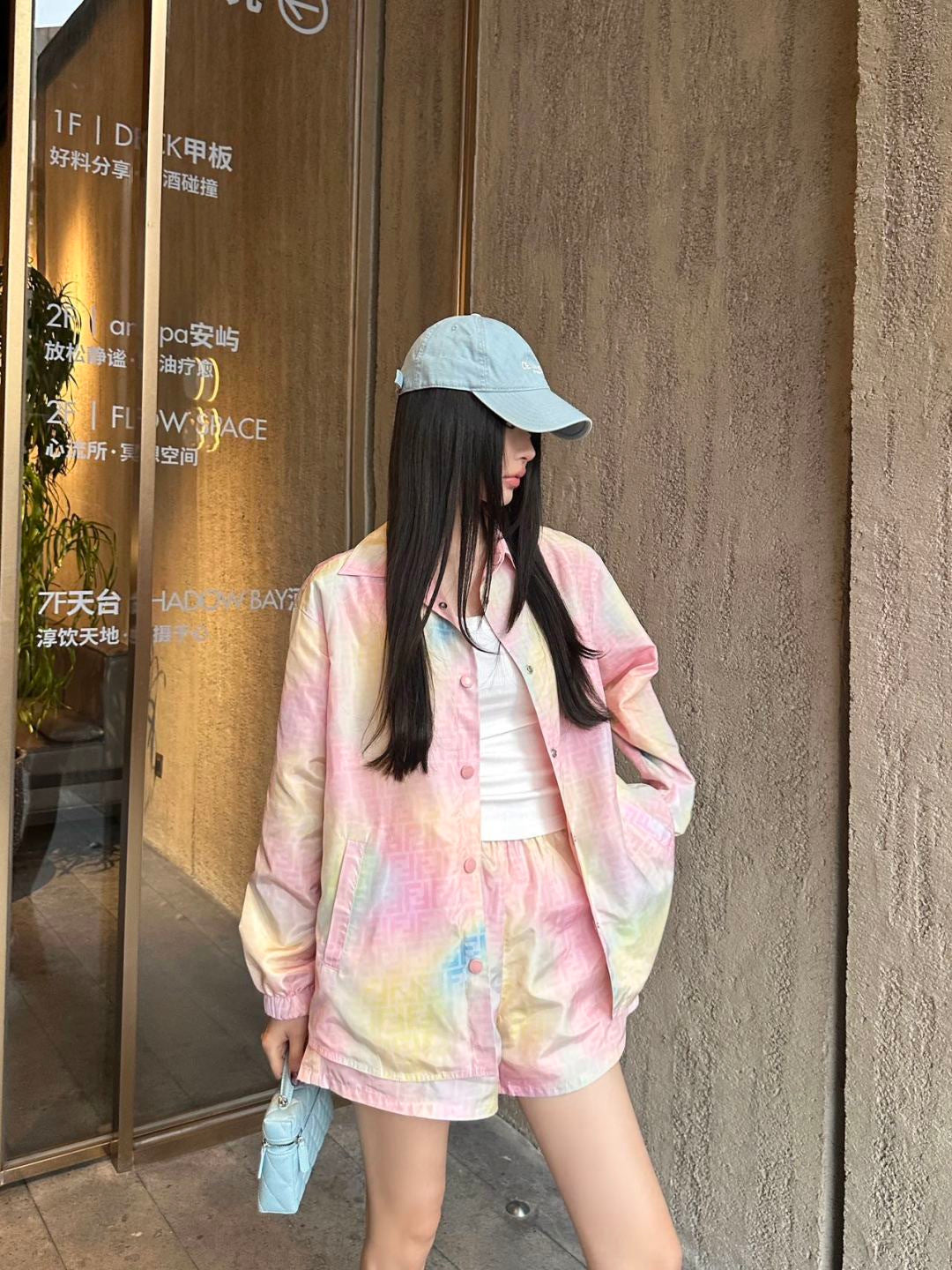 26SS NEW print shirts short outfit sets