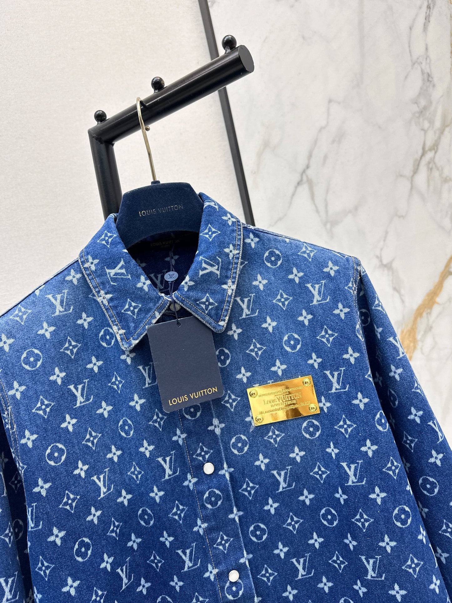 26SS NEW denim jacquard shirts jacket