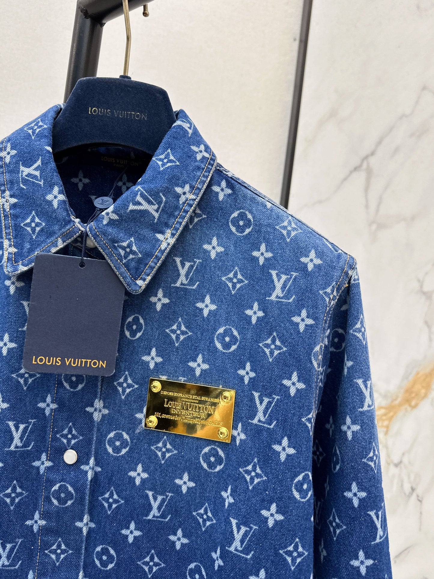 26SS NEW denim jacquard shirts jacket
