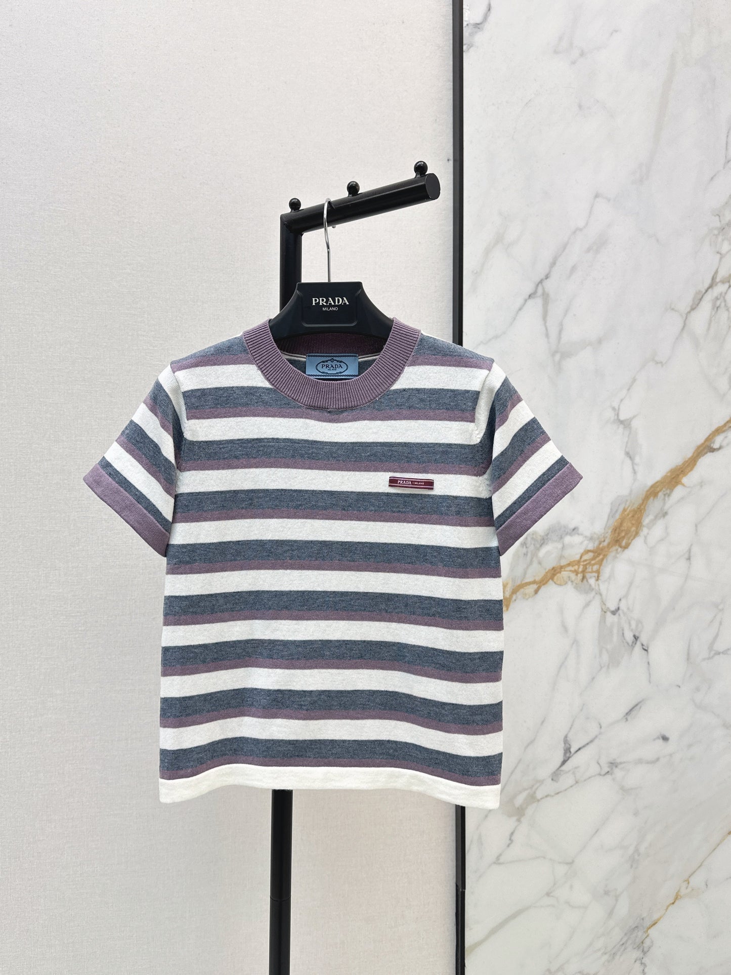 26SS NEW wool short sleeve sweater