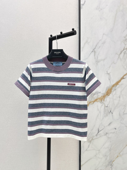 26SS NEW wool short sleeve sweater
