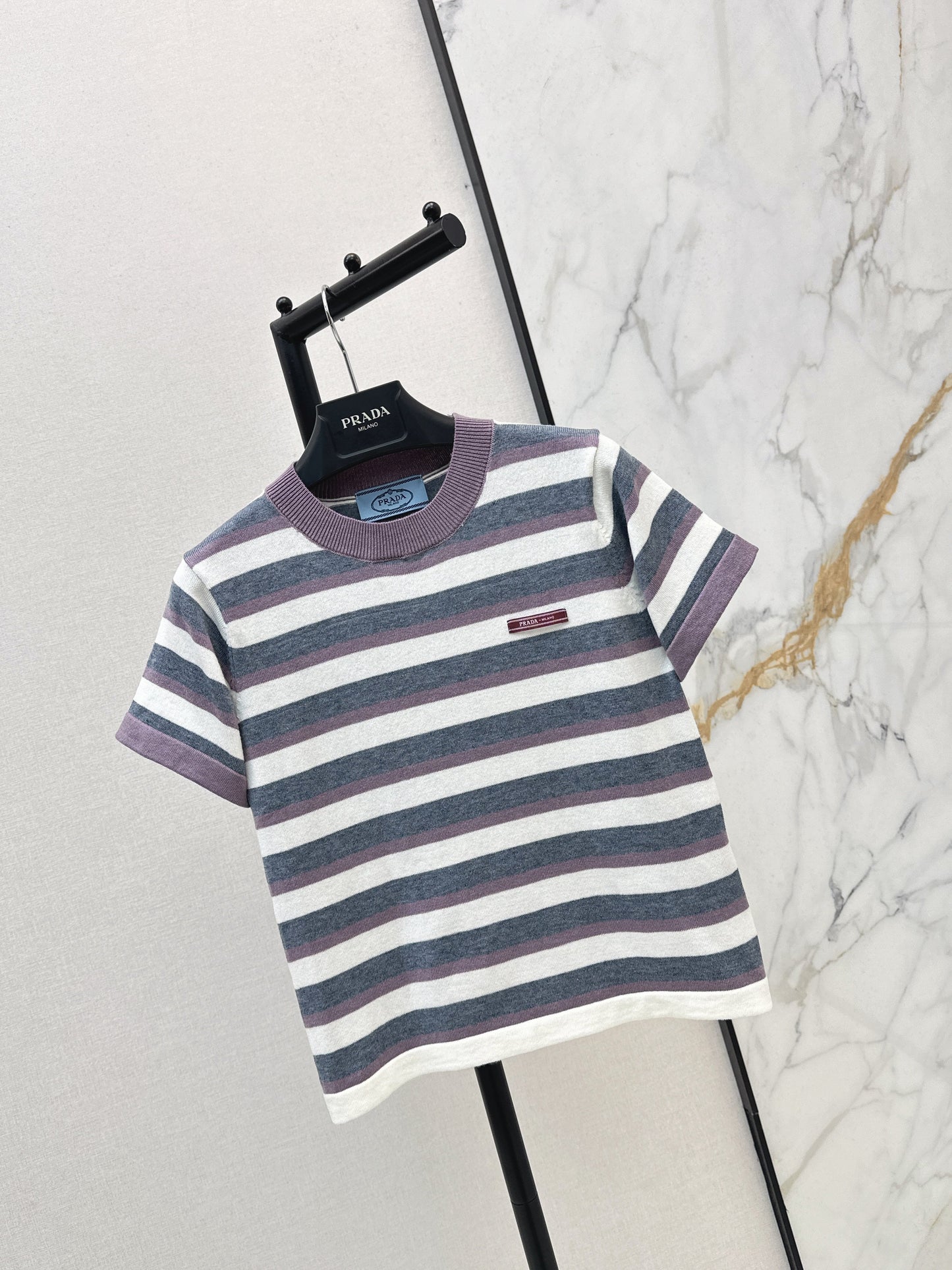 26SS NEW wool short sleeve sweater