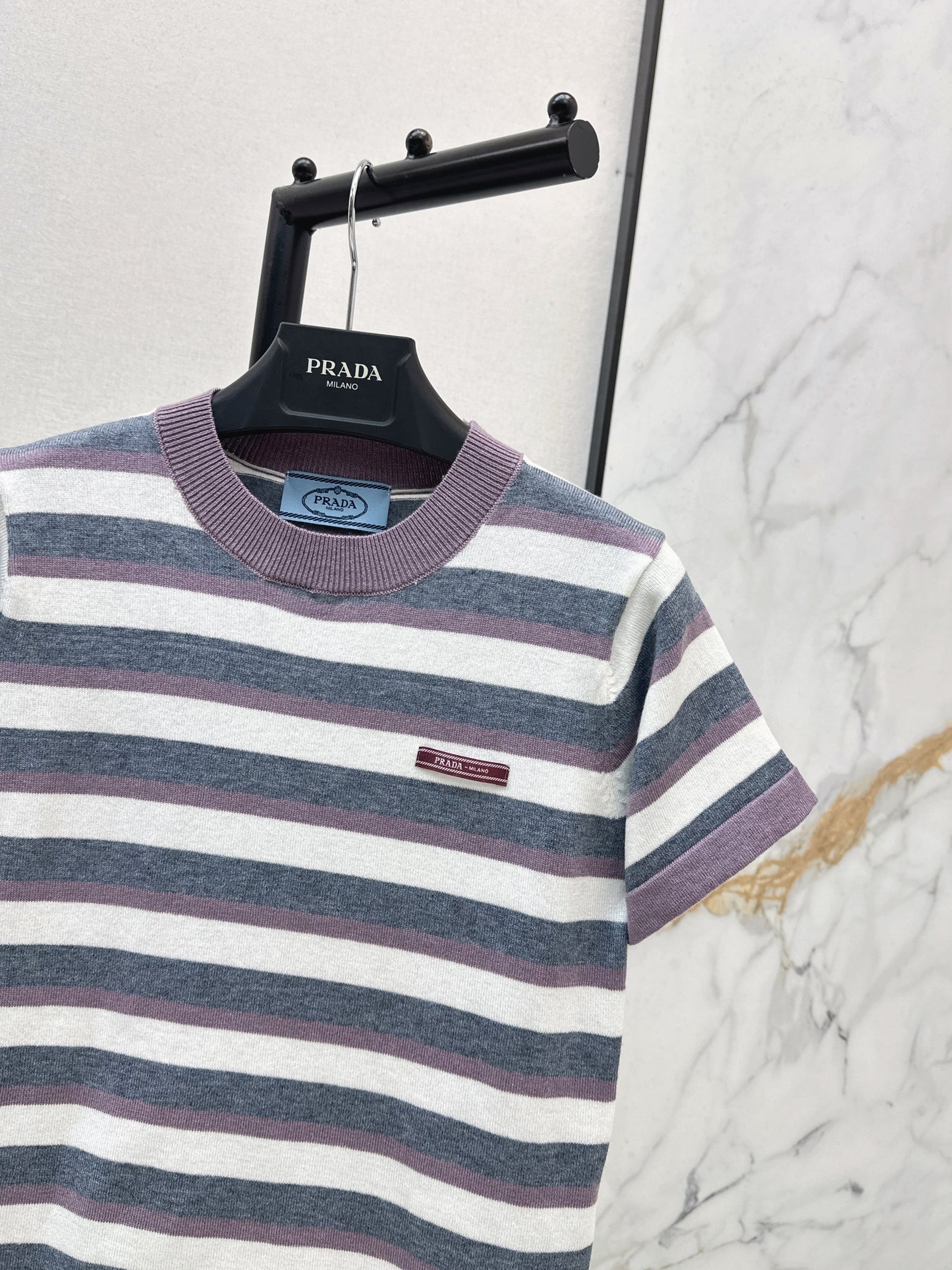 26SS NEW wool short sleeve sweater