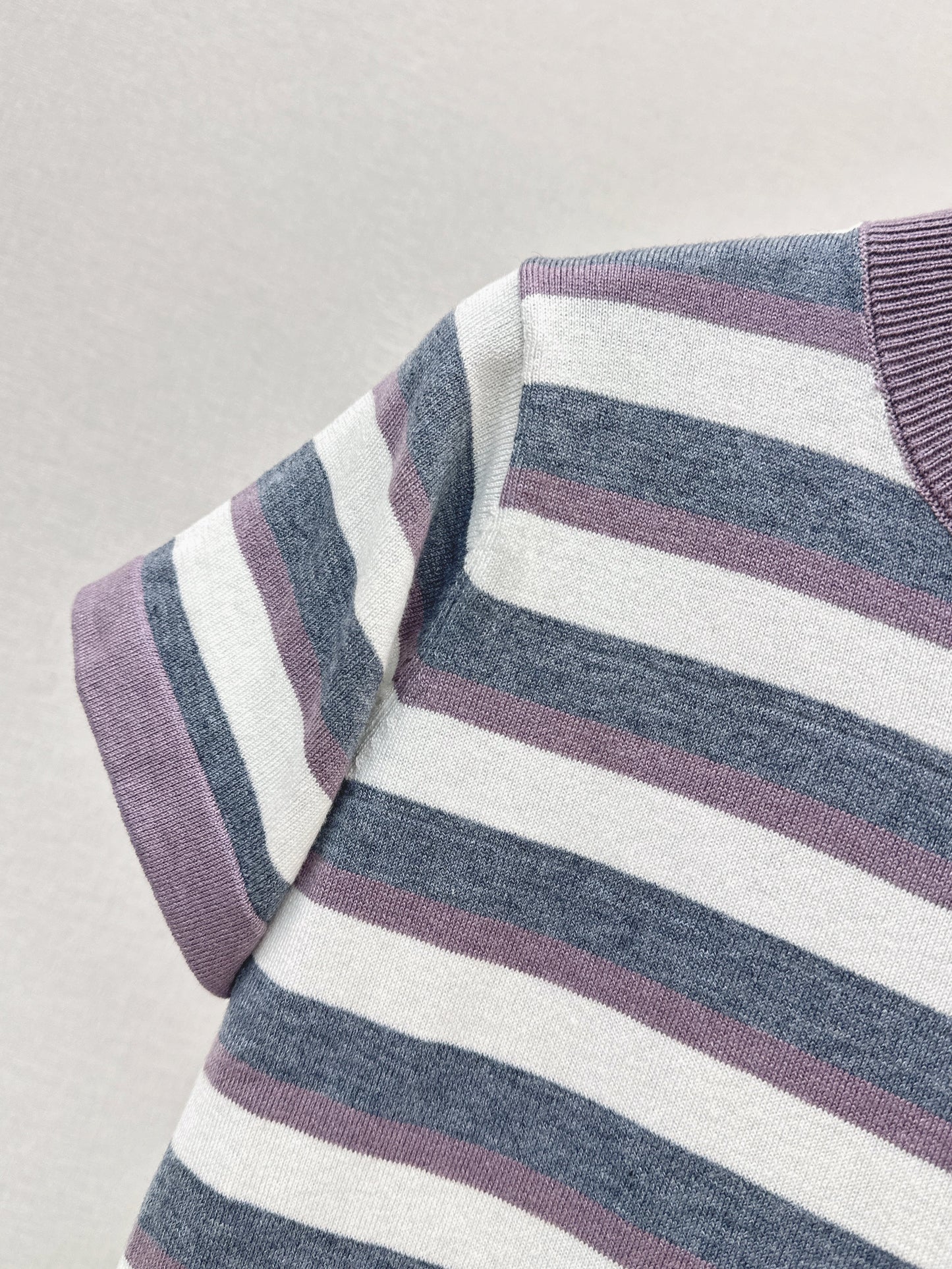 26SS NEW wool short sleeve sweater
