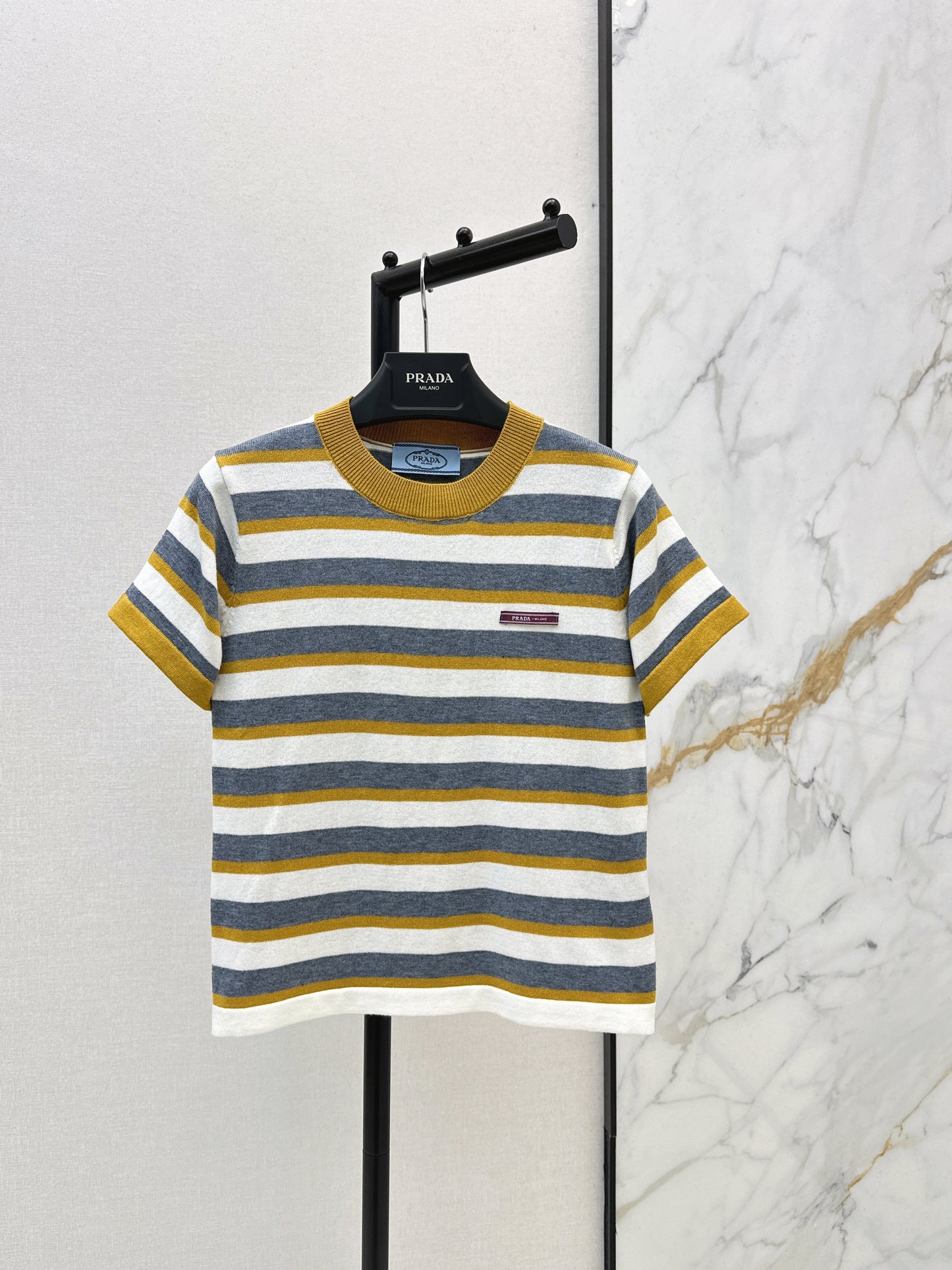 26SS NEW wool short sleeve sweater