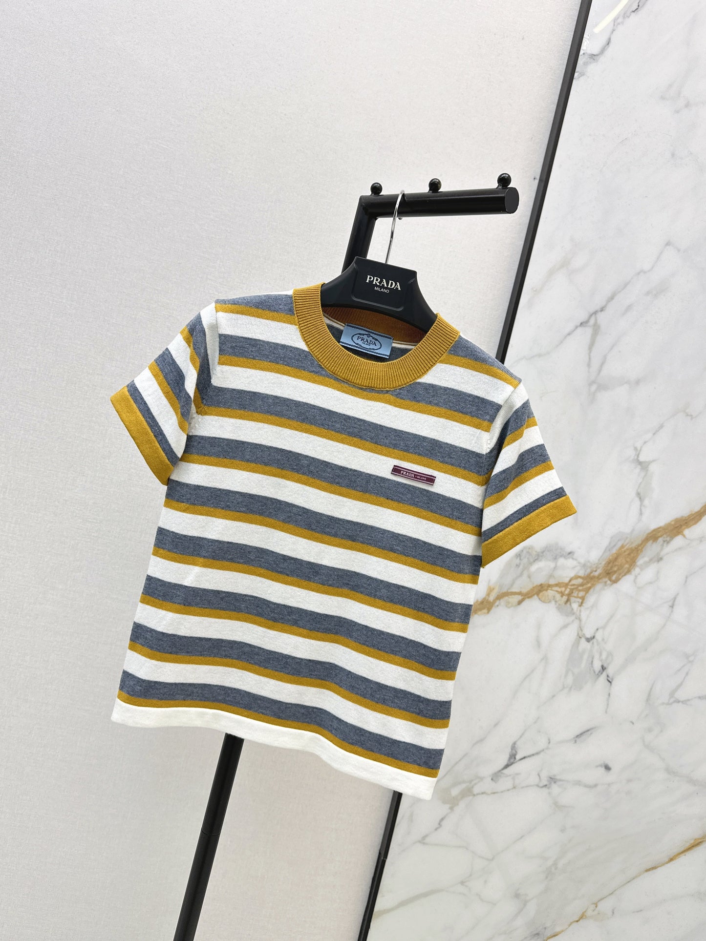 26SS NEW wool short sleeve sweater