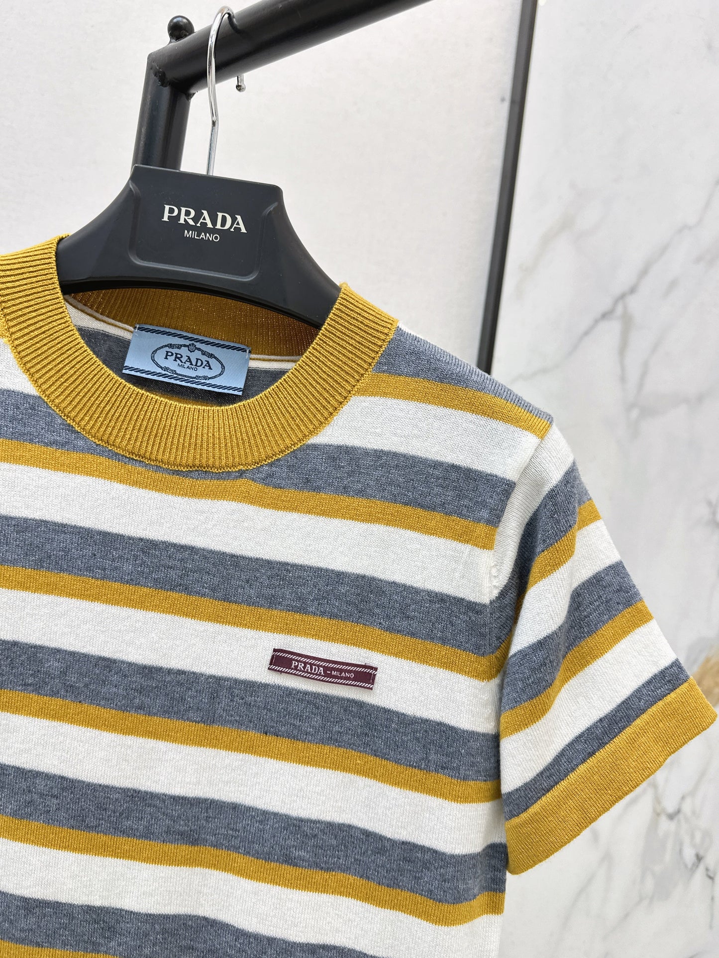 26SS NEW wool short sleeve sweater