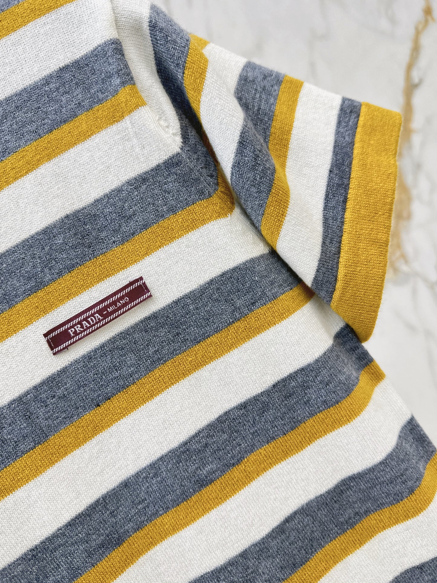 26SS NEW wool short sleeve sweater