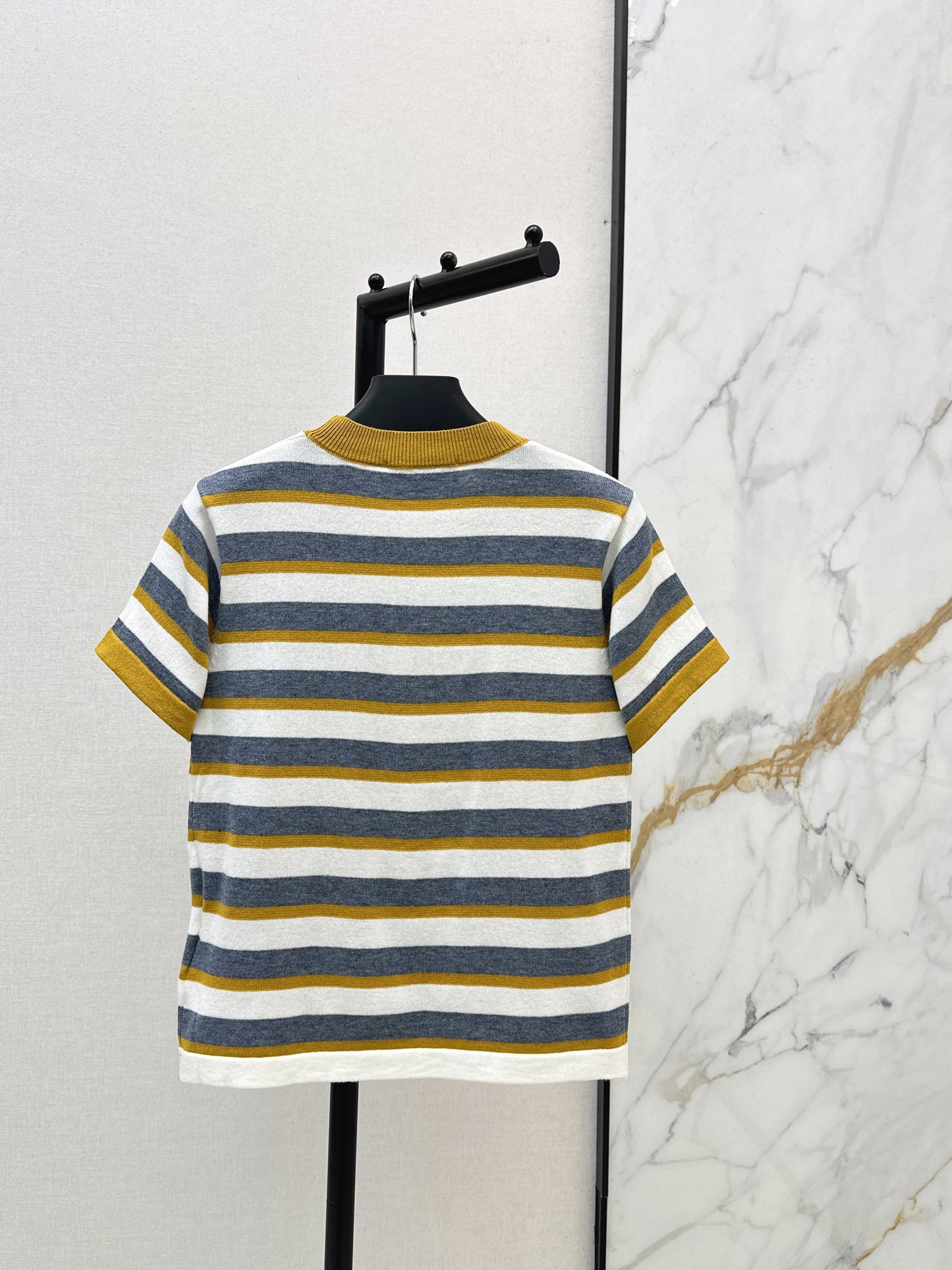 26SS NEW wool short sleeve sweater