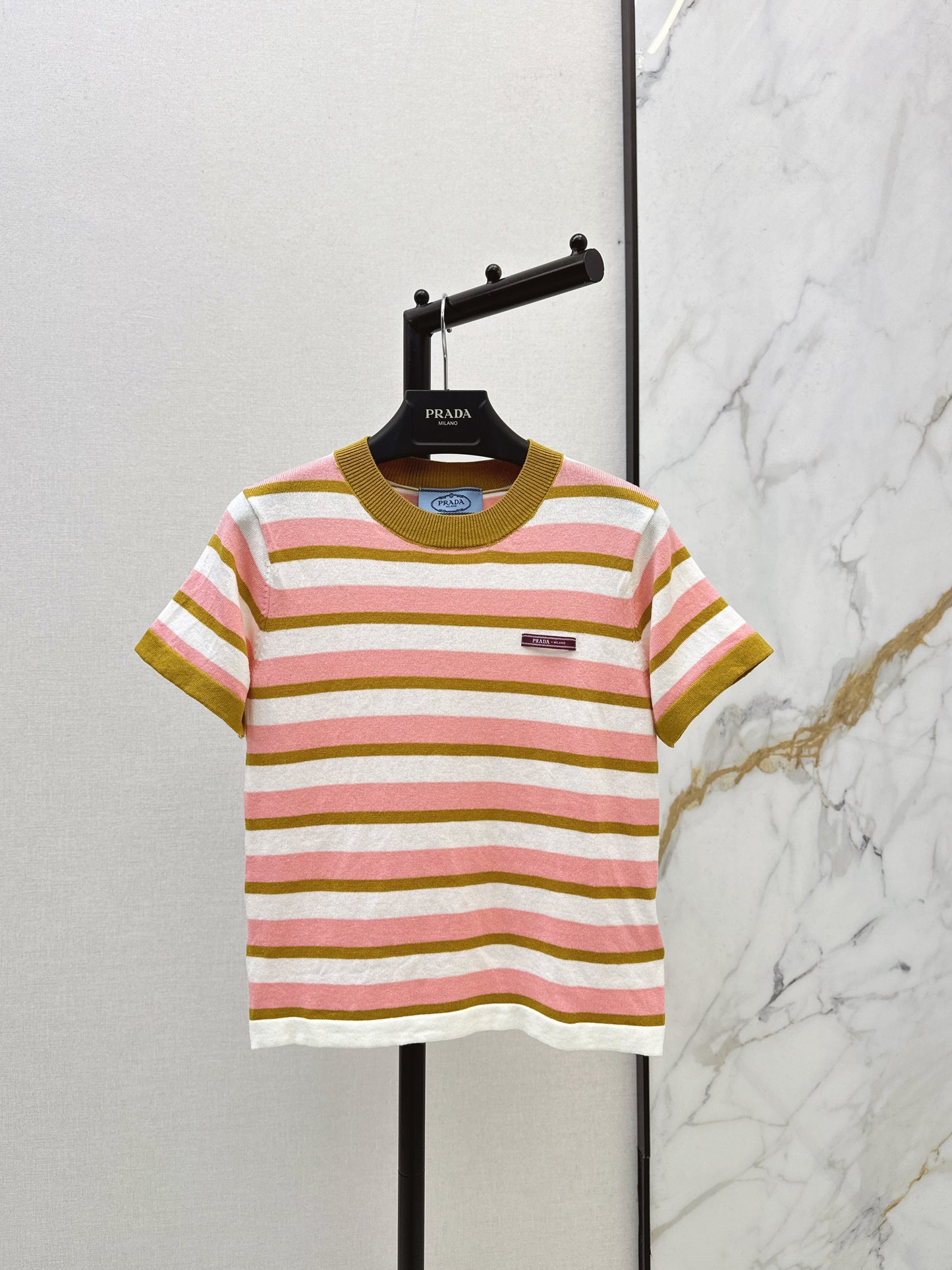 26SS NEW wool short sleeve sweater