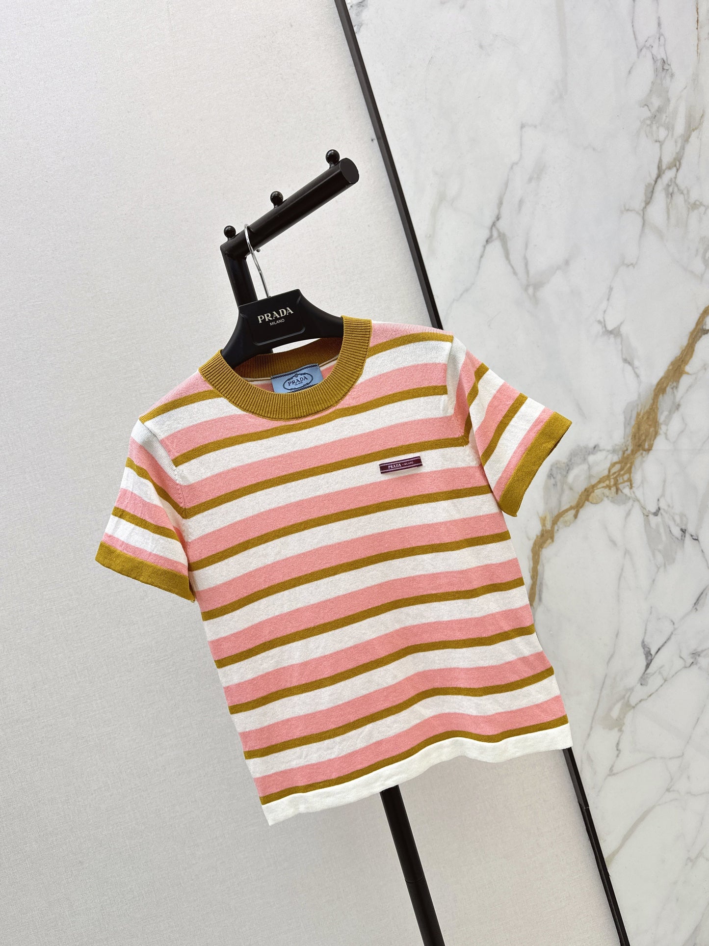 26SS NEW wool short sleeve sweater