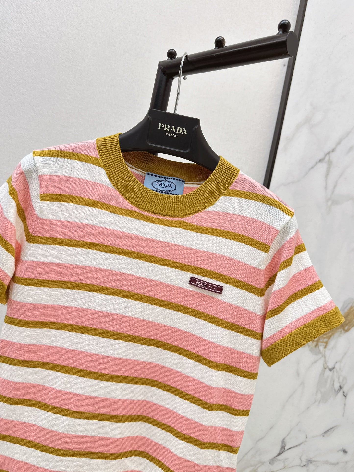 26SS NEW wool short sleeve sweater