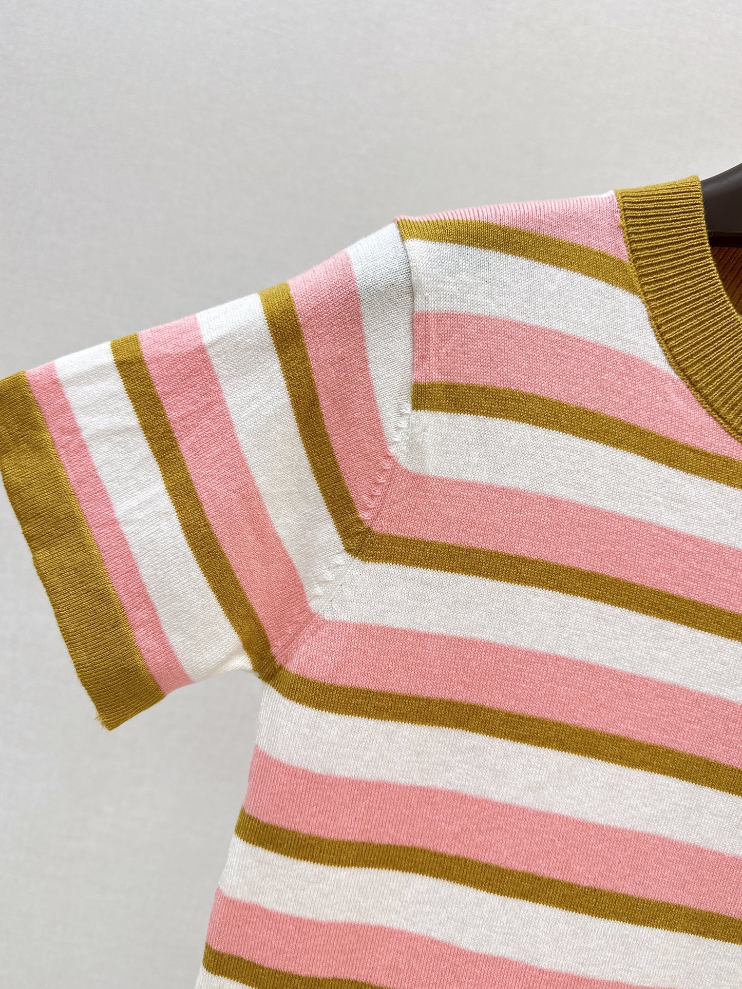 26SS NEW wool short sleeve sweater